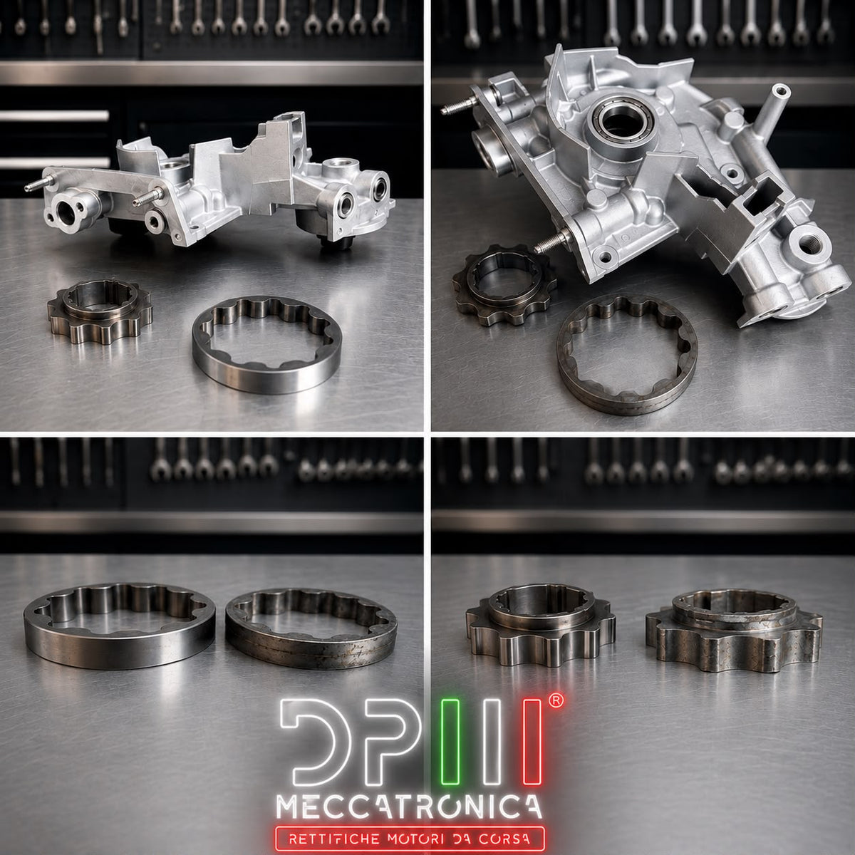 POMPA OLIO MAGGIORATA ELABORATA RINFORZATA PER MOTORI 1.4 TJET ABARTH 500 /595/695