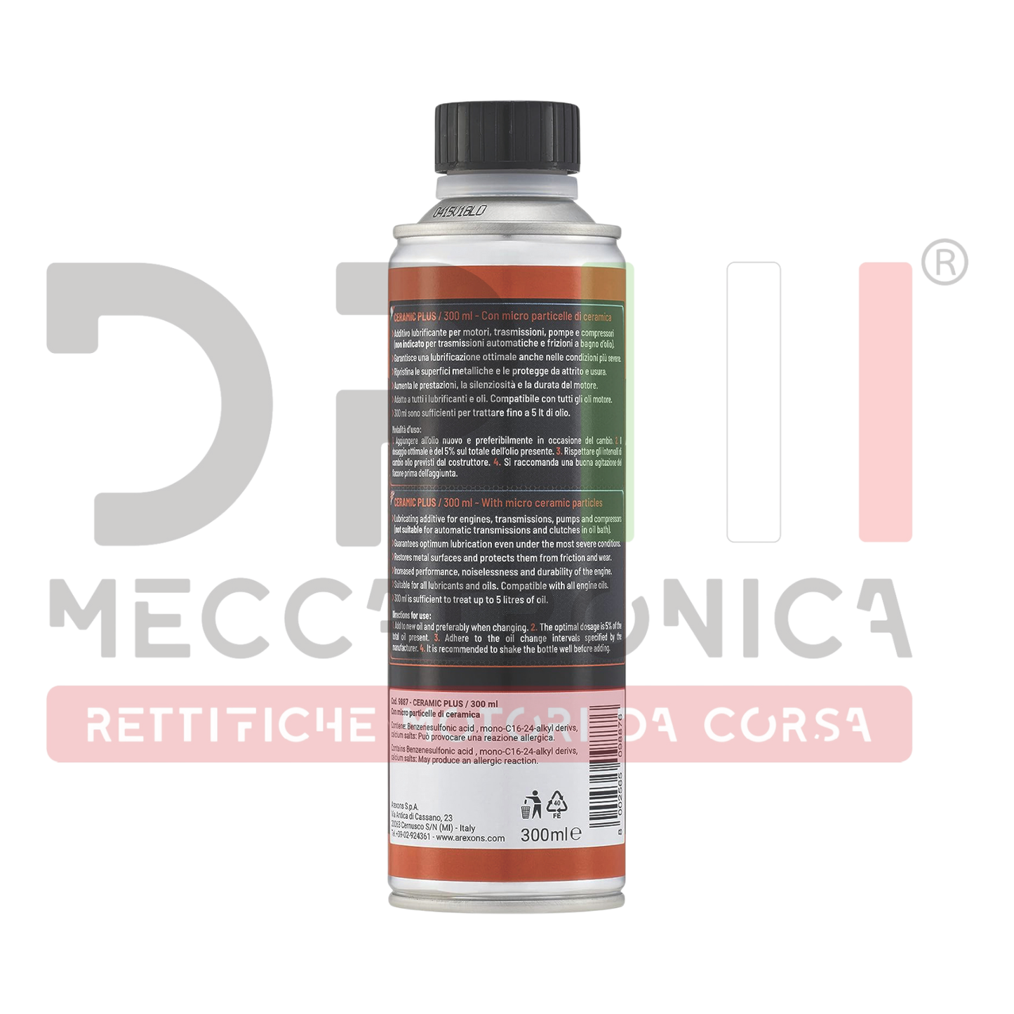 # Ceramic oil additive - Anti-friction - Anti-friction