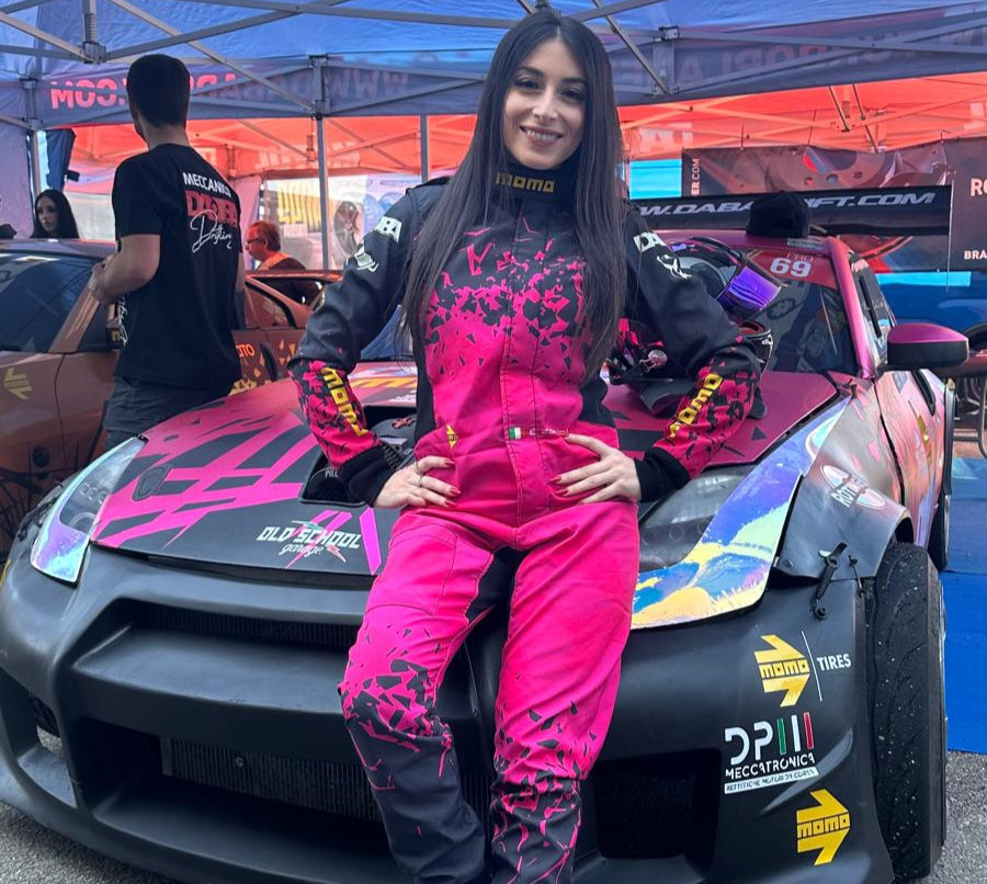 Elena Zaniol con la sua Vipera