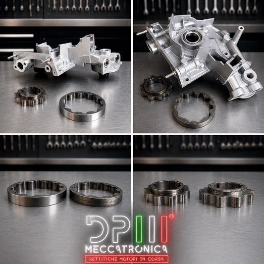 POMPA OLIO MAGGIORATA ELABORATA RINFORZATA PER MOTORI 1.4 TJET ABARTH 500 /595/695