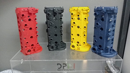 Coperchio punterie ABARTH 1.4 tjet 500 595 695 124 con verniciatura effetto raggrinzato al tatto effetto velluto disponibile in varie colorazioni