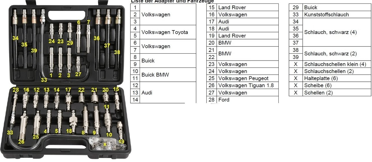 MACCHINA LAVA CAMBI AUTOMATICI USATA COMPLETA DI VALIGETTA CON RACCORDI