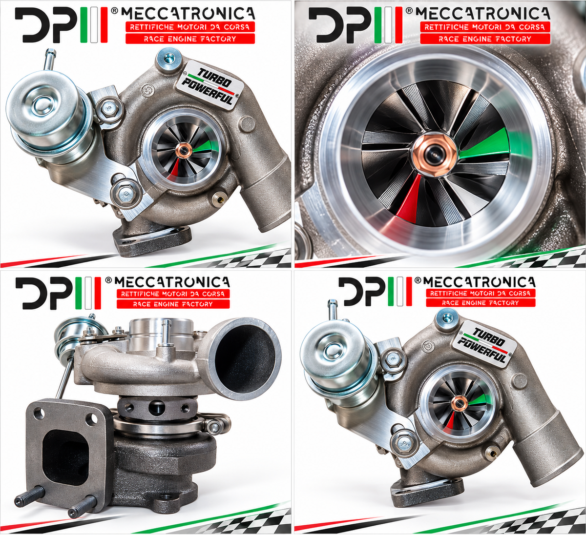 Elaborazione Turbina TD04 Abarth fino a 250cv TP250