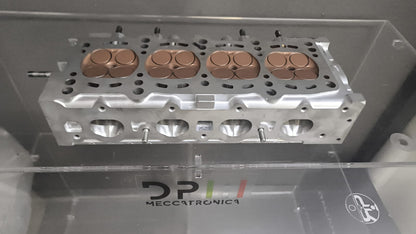 TESTATA ELABORATA 1.4 TJET 16V FIAT 500 ABARTH STRADALE PISTA COMPETIZIONE RACING (PROGETTO DPMECCATRONICA)