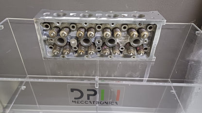 TESTATA ELABORATA 1.4 TJET 16V FIAT 500 ABARTH STRADALE PISTA COMPETIZIONE RACING (PROGETTO DPMECCATRONICA)