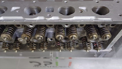 TESTATA ELABORATA 1.4 TJET 16V FIAT 500 ABARTH STRADALE PISTA COMPETIZIONE RACING (PROGETTO DPMECCATRONICA)