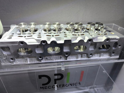 TESTATA ELABORATA 1.4 TJET 16V FIAT 500 ABARTH STRADALE PISTA COMPETIZIONE RACING (PROGETTO DPMECCATRONICA)