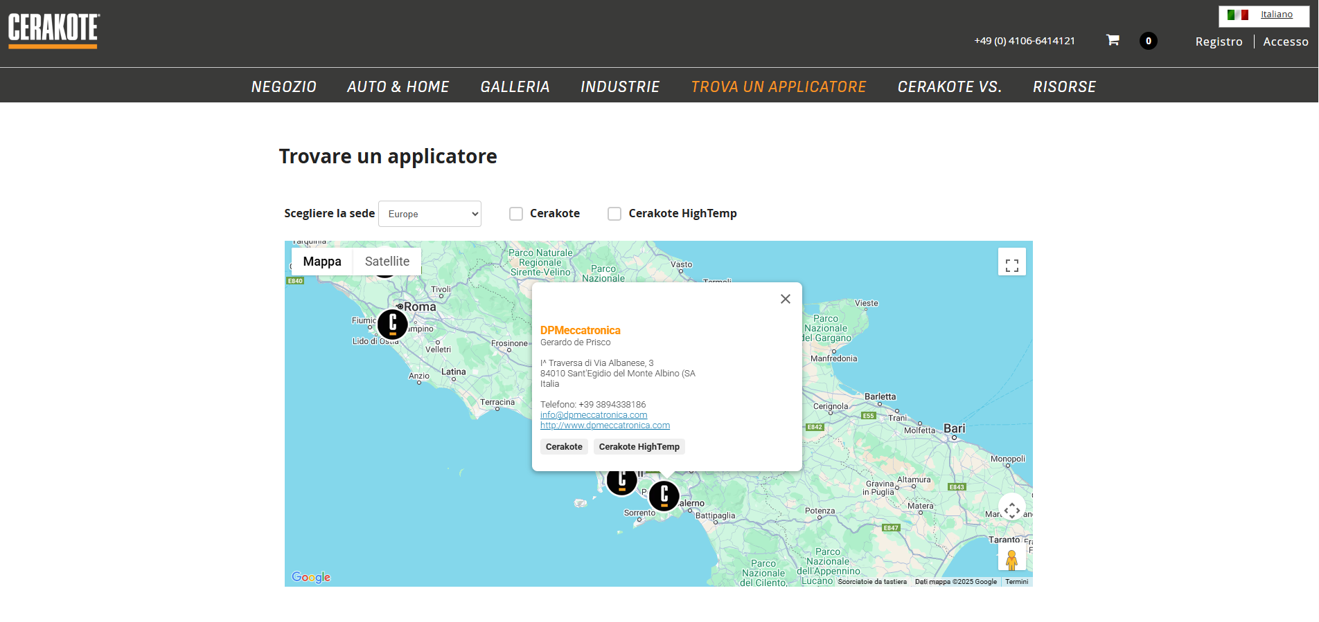 applicatori ufficiali Cerakote