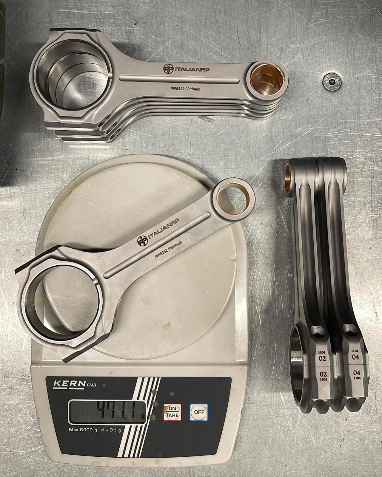 4 Bielle forgiate ITALIAN RP- Extr3me - 500 Abarth - EXTR3ME ITALIA