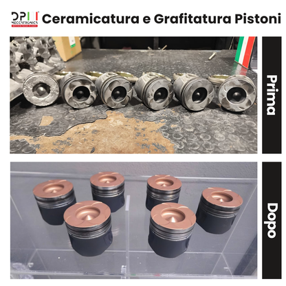 Ceramicatura e Grafitatura CERAKOTE Pistone Antiattrito Grafite Antifrizione