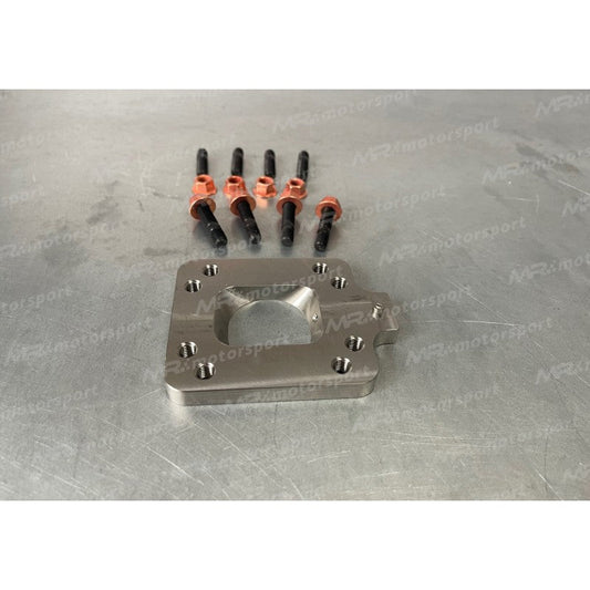 Kit Flangia Montaggio TD04 / GBC turbina Fiat 500 Abarth 1.4 T-Jet Turbo Adattamento con predisposizione sonda EGT