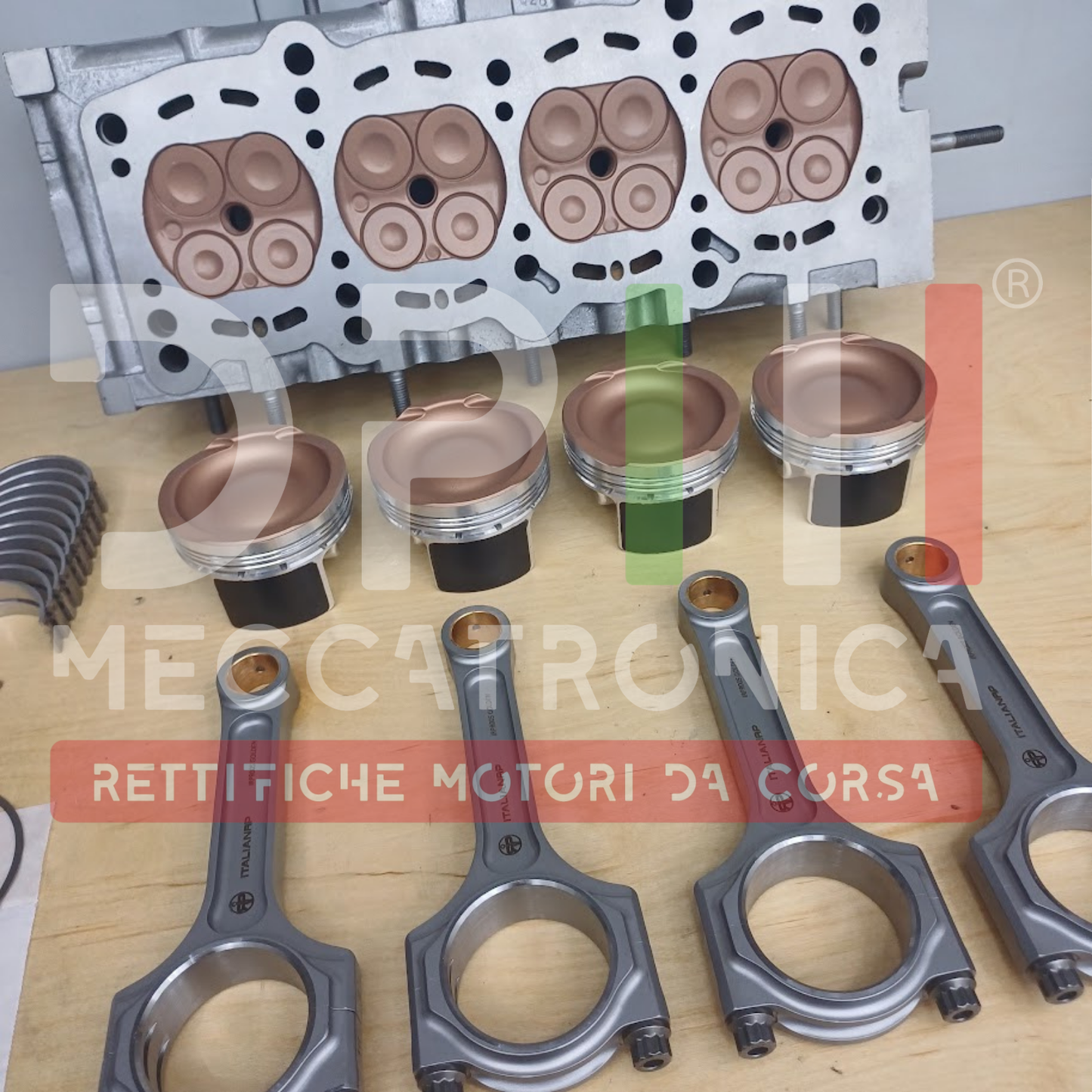 Motore Forgiato Fiat Abarth 1.4 T-Jet – Grande Punto / 500 – 4 Stage di Preparazione | Revisione Professionale e Componenti Racing