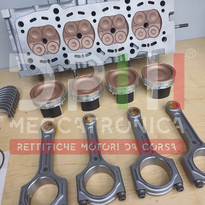 Motore Forgiato Fiat Abarth 1.4 T-Jet – Grande Punto / 500 – 4 Stage di Preparazione | Revisione Professionale e Componenti Racing